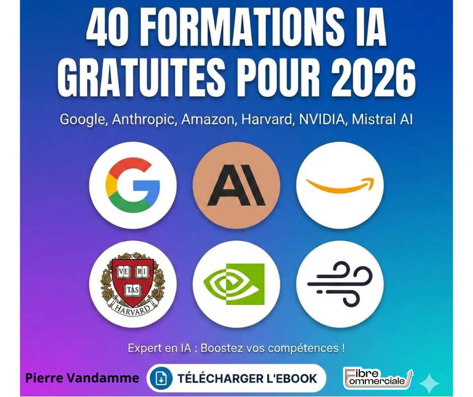 40 formations IA gratuites pour 2026-2
